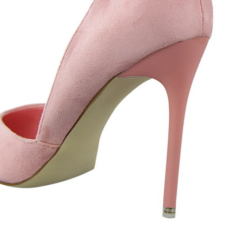 Женские туфли лодочки на тонком высоком каблуке Plardin свадебные с открытым носком