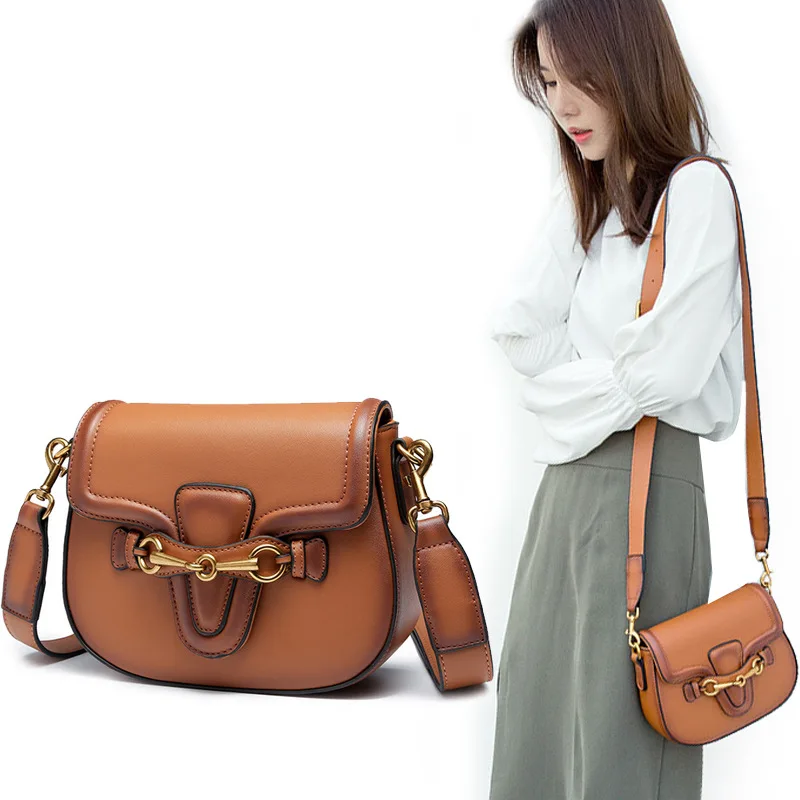 

Brushing New Fashion Woman Small Size Flap Caramel Color Cover Shoulder Bag Female Vintage Elegant Red Girl's Crossbody Bags