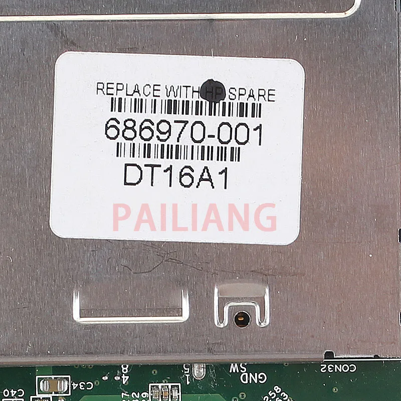Материнская плата PAILIANG для ноутбука HP Elitebook 8570P материнская ПК 686970 001