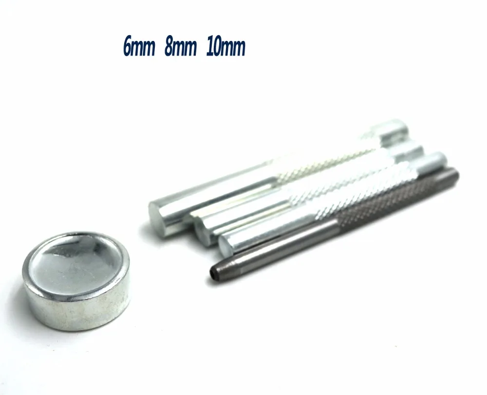 

Cowhide leather handmade diy 6 , 8 , 10mm rivet tools punch