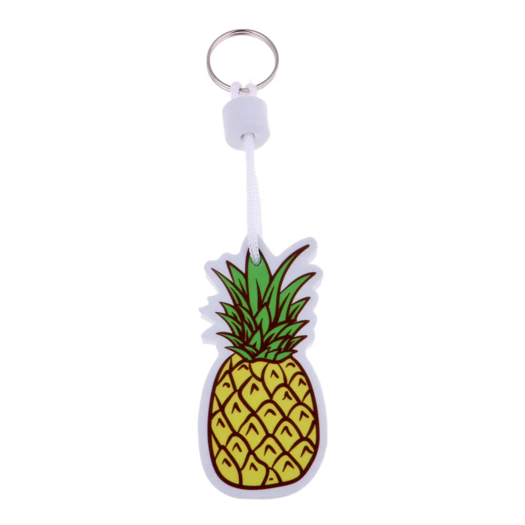Key Float Floating Key Ring Floatable Keychain Buoyant Key Chain for Water Sports Boating Marine Kayaking Canoeing Fishing