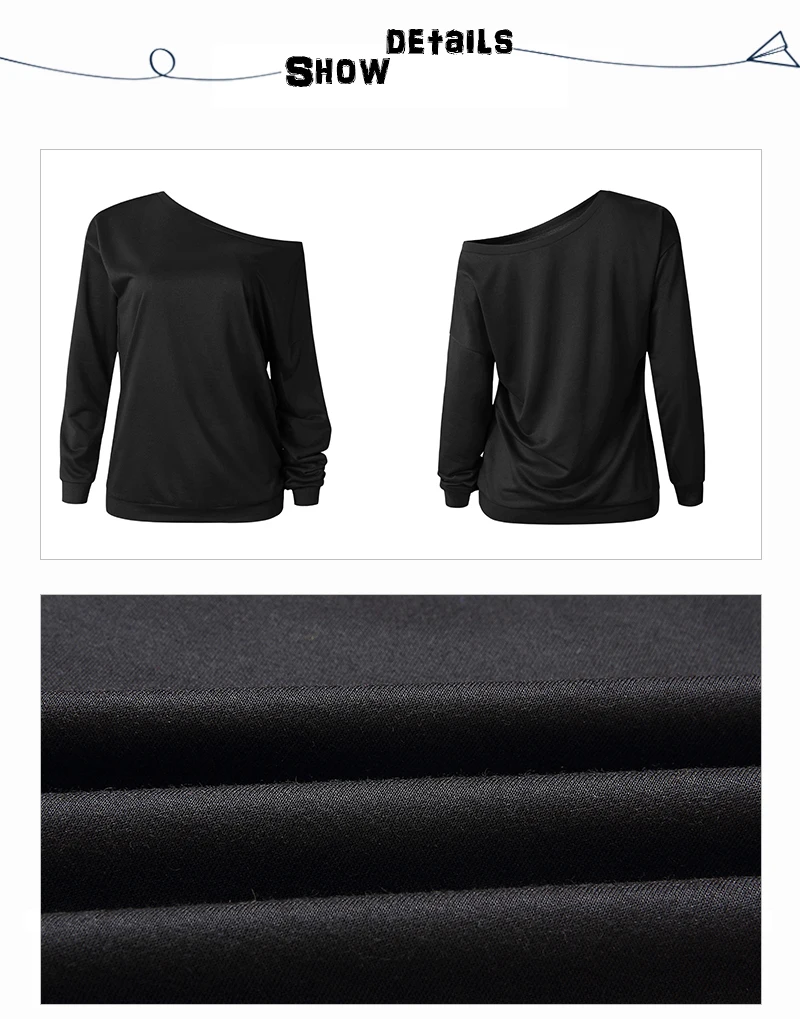 Autumn Hoodies Women Cotton Sweatshirt Long Sleeve Casual Hoodie Sexy Off Shoulder Solid Womens Sweatshirts Pullover 2018 Spring (1)
