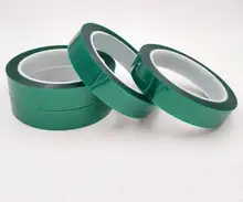 33m PET green silicone high temperature adhesive tape solder protect coating sticky PCB electroplate mask shield tape 33m PET green silicone high temperature adhesive tape solder protect coating sticky PCB electroplate mask shield tape