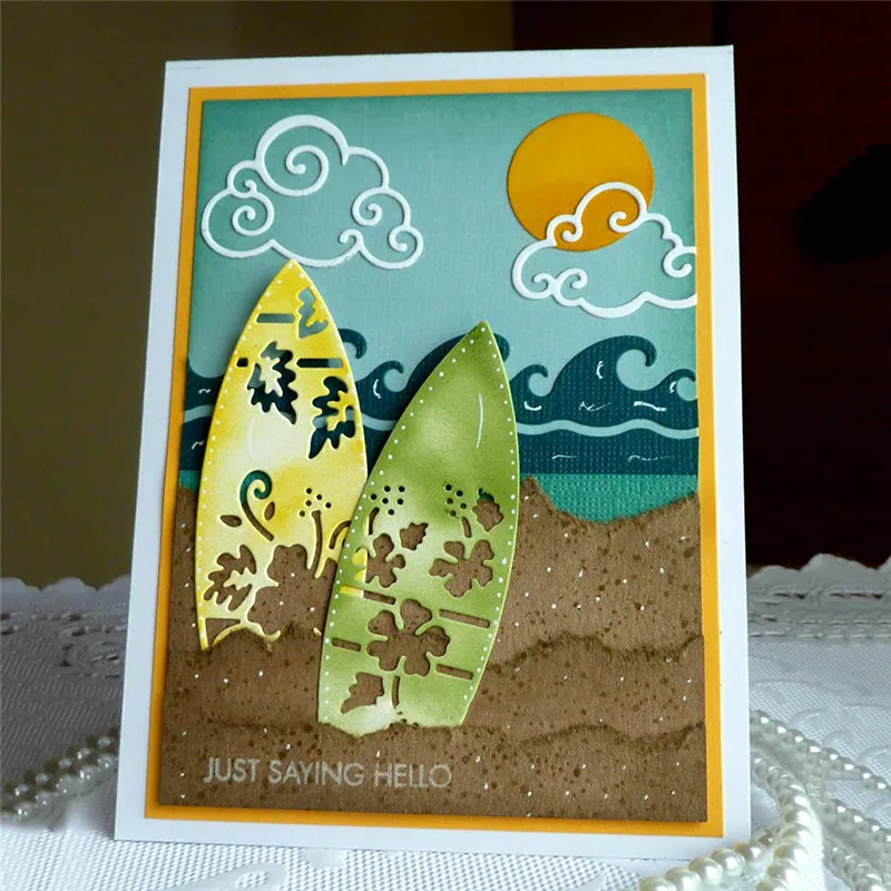 

GJCrafts Flower Ship Shaped Boat Metal Cutting Dies New 2019 for Card Making Craft Dies Scrapbooking Embossing Stencil Die Cuts