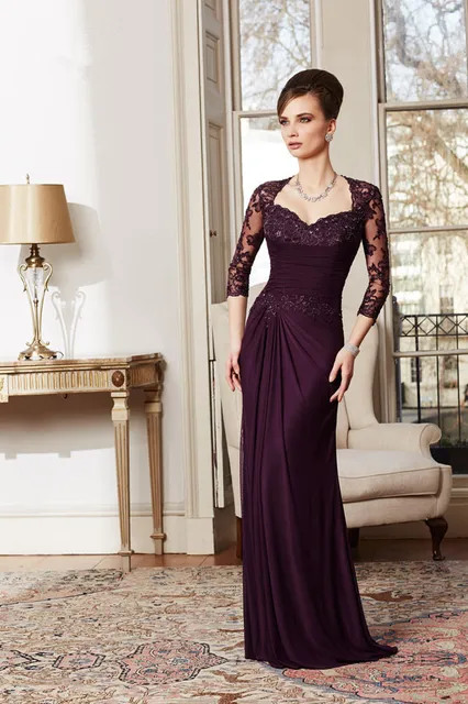 Mother of the Bride Dresses in Plum