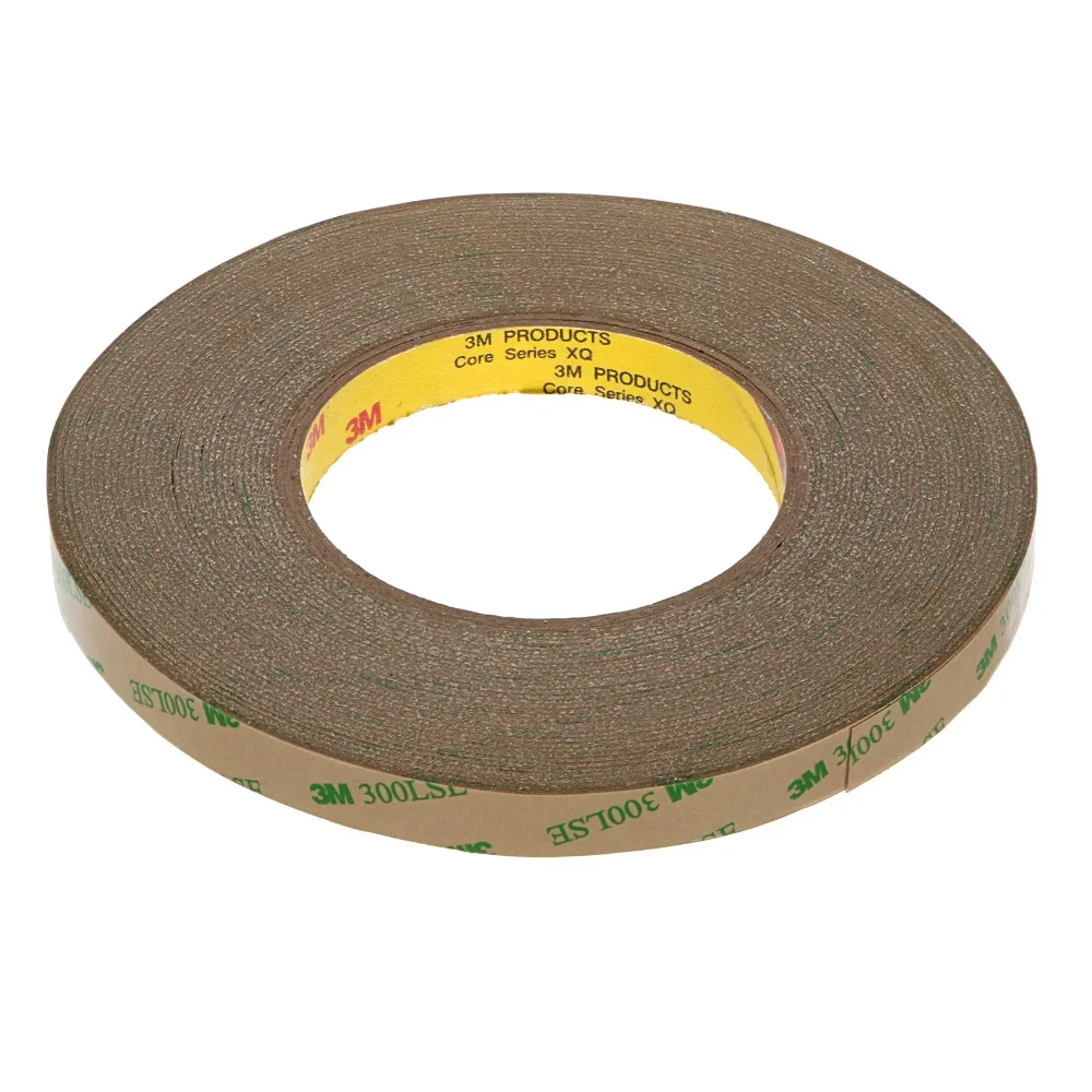 5pcs 12mm Super Slim, Strong Adhesion 300LSE Clear Double Sided Sticky