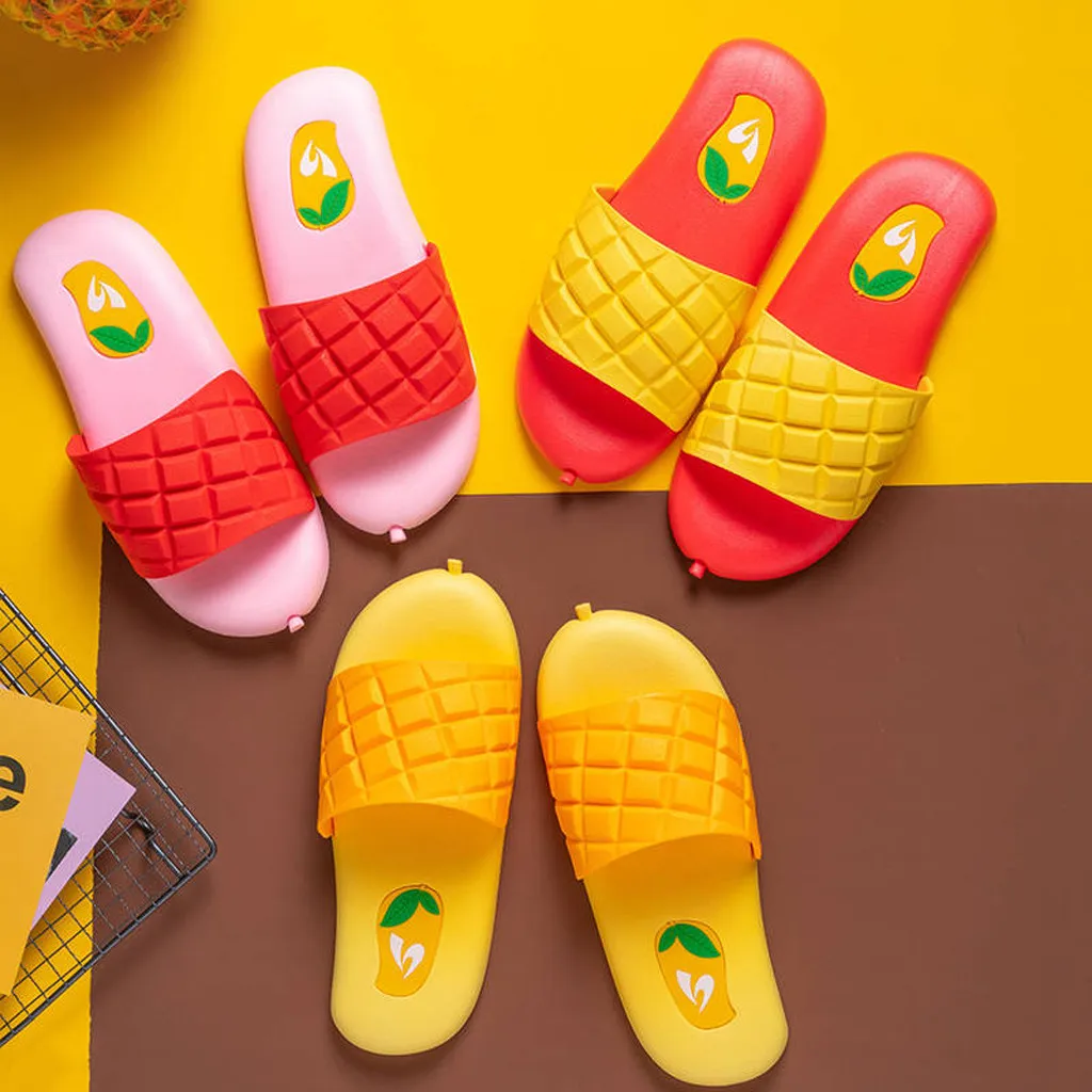 Детские тапочки удобные модные новые летние с круглым носком pantuflas детская обувь