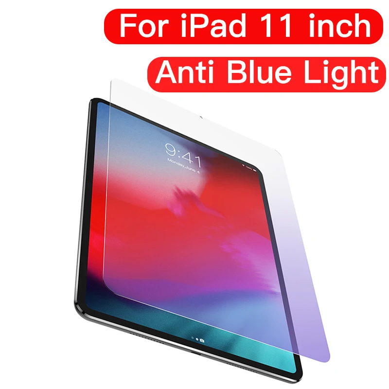 Защитная пленка Baseus для iPad Pro 11 12,9 дюймов, защитное закаленное стекло для Apple iPad Pro 12,9 11, защита экрана - Цвет: For iPad 11 inch