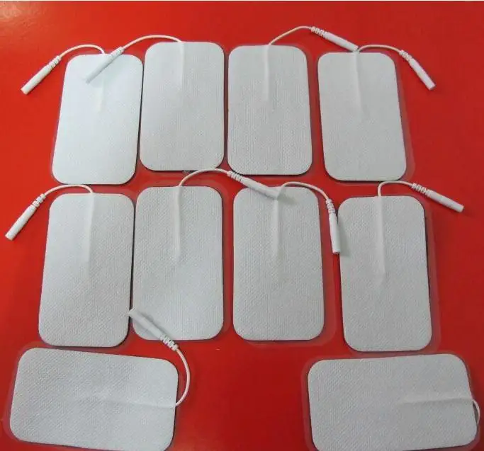 400pcs By dhl 9*5cm replacement Non woven Fabric Sticky Electrode Pads