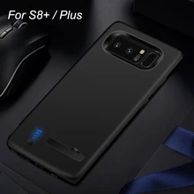 Новая модель для samsung S8Plus, чехол с аккумулятором, 5000 мА/ч, портативный зарядный чехол для Galaxy S8+, защитный тонкий Расширенный аккумулятор