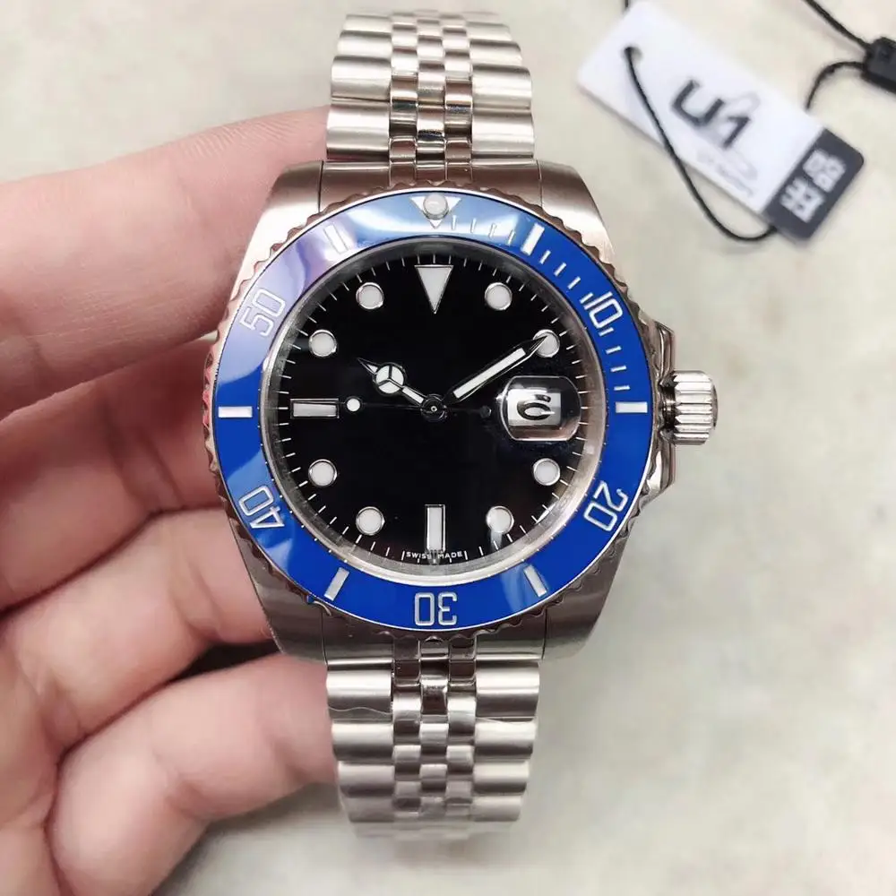 

Oem Ro 50th Commemorative Sports AAA Men watch Automatic Tooth buckle 116610LN Sub Date Ceramic watch Luxury Brand