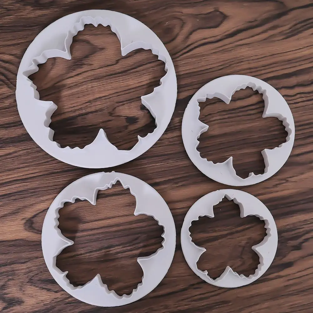 Peony Flower Shaped Cookie Cutter