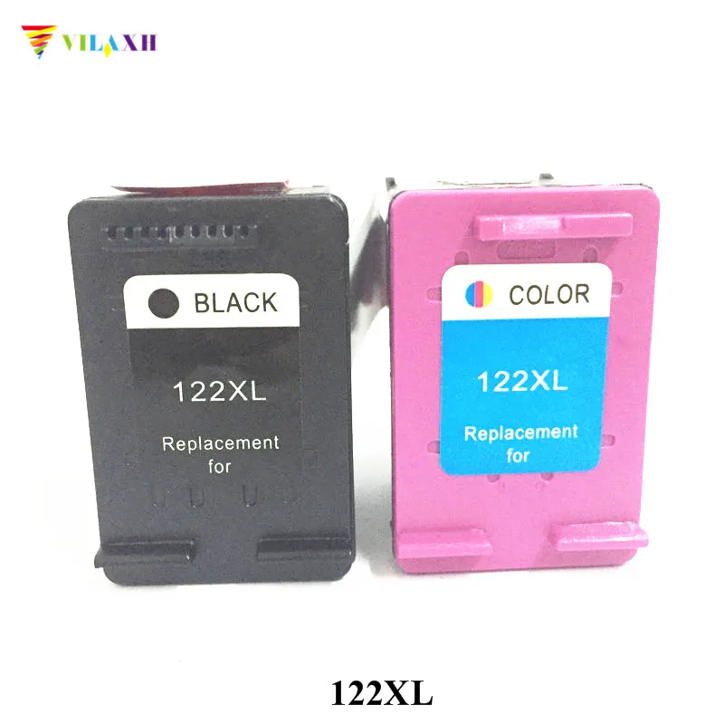 Vilaxh 122 xl Compatible con reemplazo de cartucho de tinta para HP 122xl  para Deskjet serie 1000 1050 1050A 1510 2050 2050A 3050 3050A impresora|ink  cartridge|compatible ink cartridge122 xl - AliExpress