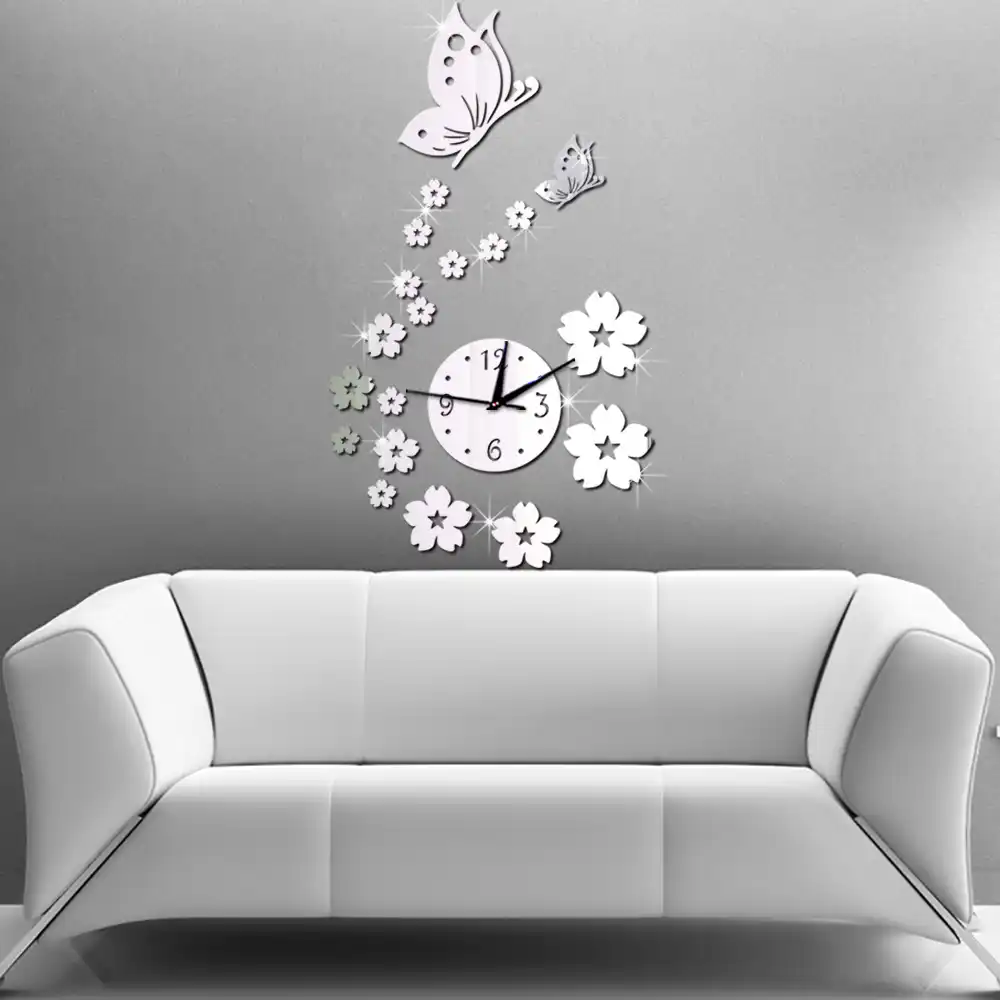 3d Wall Clock Spiegel Diy Wallclock Decorative Wall Watch Modern Design Sticker Horloge Murale Design Moderne Aliexpress