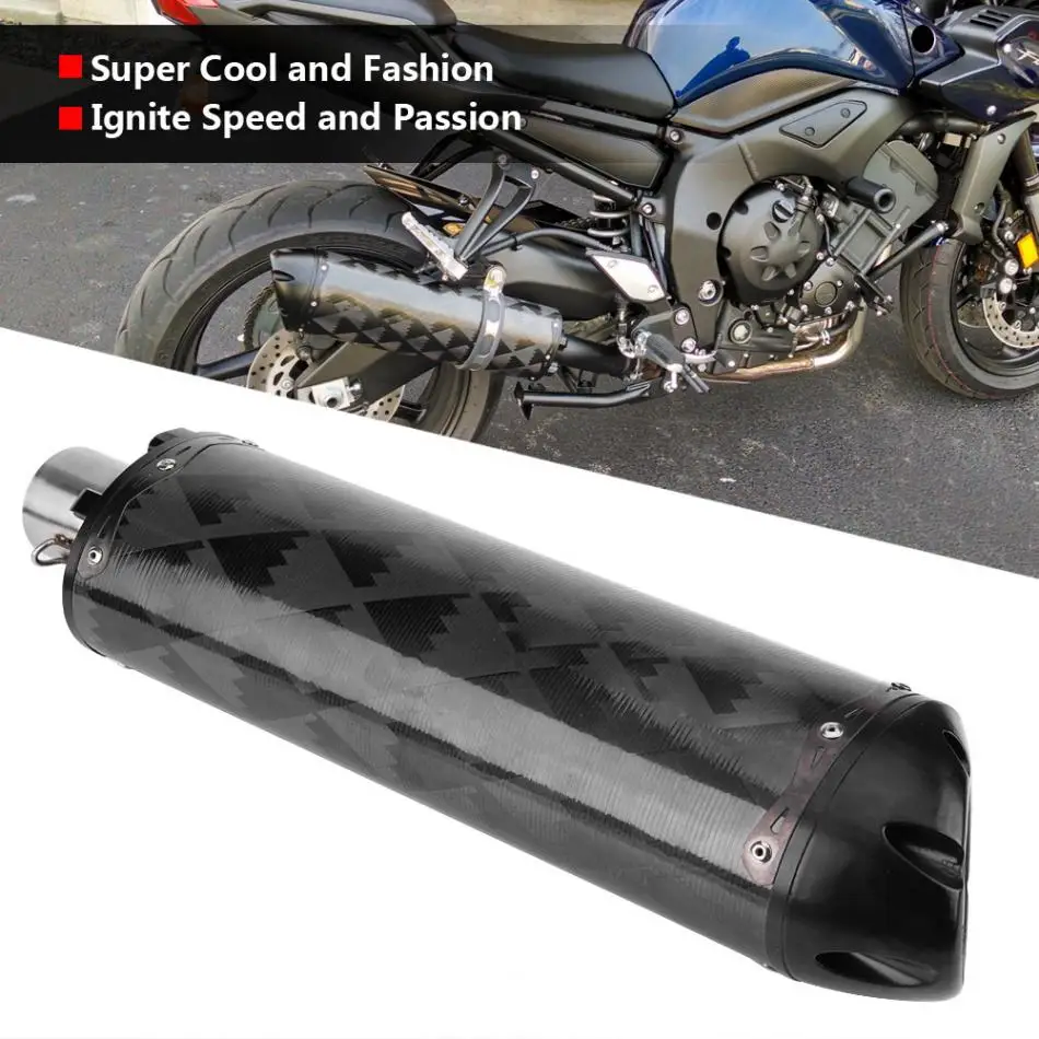 Мотоцикл углеродного волокна выхлопных газов mufflertailpipe для США два брата HONDA YAMAHA SUZUKI KTM DUKE 200 390 690 RC390 и т. д. выхлопной трубы