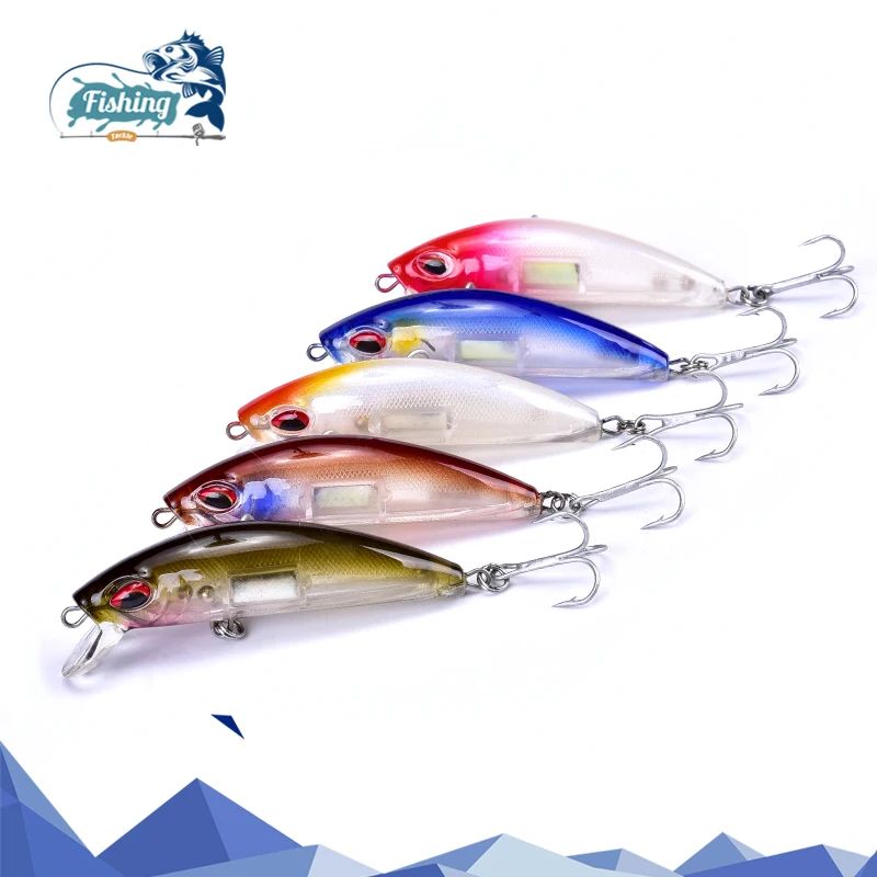 1 шт. жесткая приманка для рыбалки Minnow Ныряние 0 8-1 2 м воблеры аксессуары
