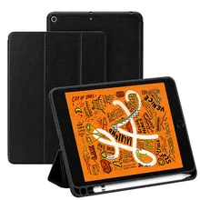 Чехол для iPad Mini 5 с держателем-карандашом, легкий мягкий чехол из ТПУ на заднюю панель с функцией автоматического сна/пробуждения для iPad Mini 5 7,9 дюйма