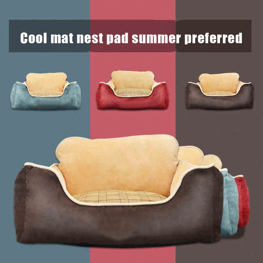 

Princess Soft Warm Dog House Nesting Beds Puppy Bed Dog Large Medium Dogs Nest Fence Caseta Perro Grande Pets Products 70Z1185