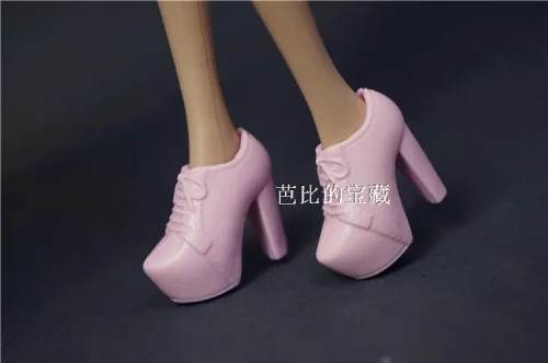 Оригинальные кукольные туфли смешанные стили цветные модные современные сандалии на высоком каблуке сапоги аксессуары для игрушки кукла Синьи Барби подарок - Цвет: 6