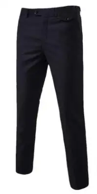 CH. KWOK, мужские костюмы, брюки, мужские, чистый цвет, деловой костюм, брюки, хлопок, мужские, повседневные, синие, черные, фиолетовые, брюки, костюмы, брюки - Цвет: black