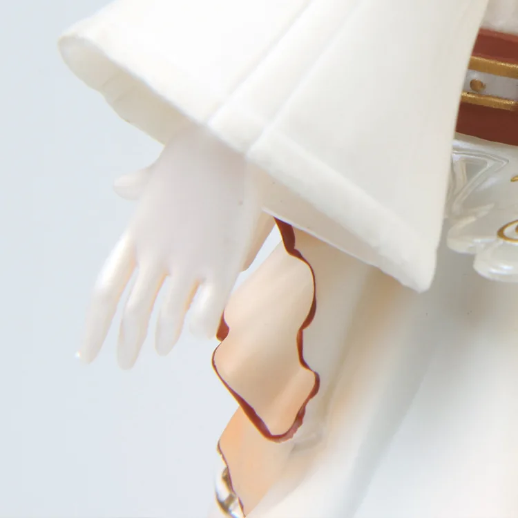 24cm New Arrival Anime Action Figure FGO Fate Grand Order Saber Wedding Ver Model PVC Decoration White Dress Doll Brinquedos (9)