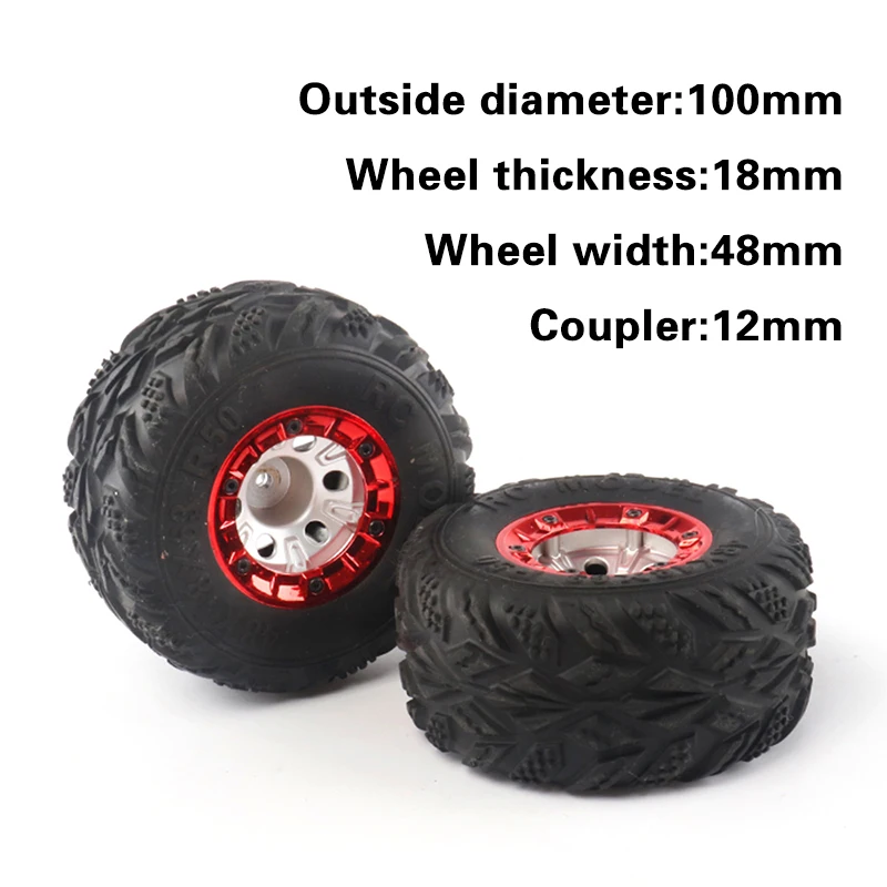 

1/12 Feiyue FY01/02/03/04/05 Wltoys 12428/12423 high speed vehicle wheel tires bigfoot car remote control model offload car part