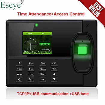 

Eseye 1000Users Biometric Fingerprint Time Attendance System Fingerprint Time Clock Office Attendance Recorder Employee Machine