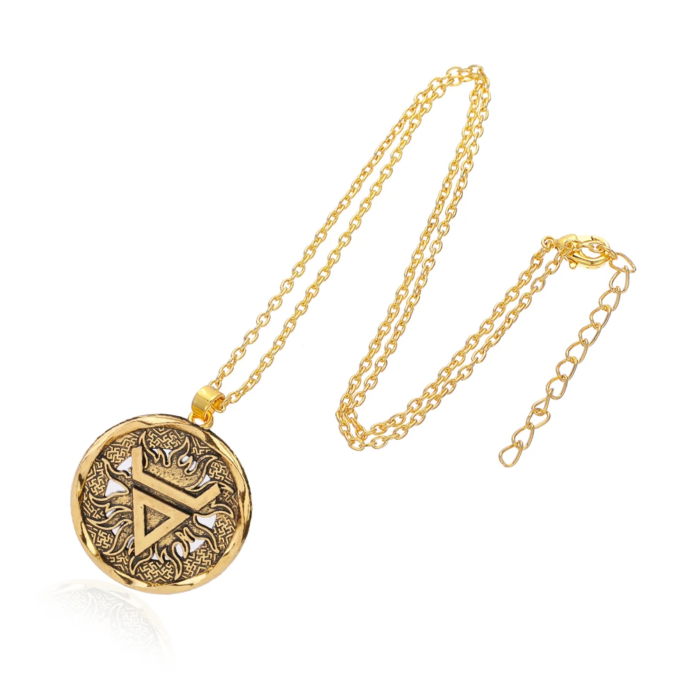 Teamer Регулируемый кулон Neckalce Veles символ Weles славянское богатство талисман бренд ювелирные изделия языческое мужское ожерелье золотой серебряный цвет