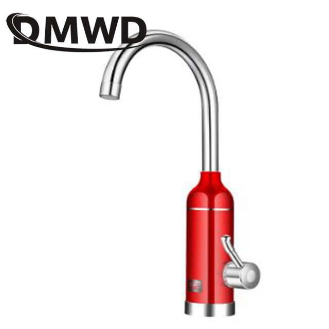 Dmwd 3000w Tankless Electric Water Heater Tap Instantaneous Digital Dmwd 3000w Tankless Electric Water Heater Tap Instantaneous Digital Display Hot Heating Facuet Bathroom Kitchen