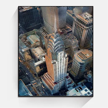 

Cheap Price City Landscape Oil Painting Home Decoration Paintings Wall Art Bedroom Living Room Canvas Painting Unframed