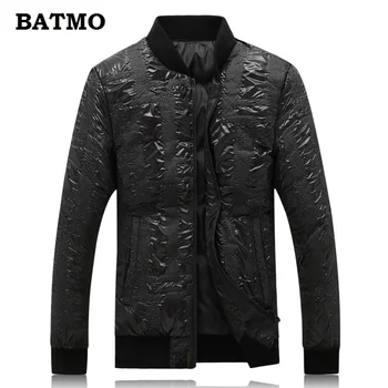 

Batmo 2018 new arrival winter high quality 90% white duck down black jackets men,men's winter warm coat,plus-size M-5XL 18861