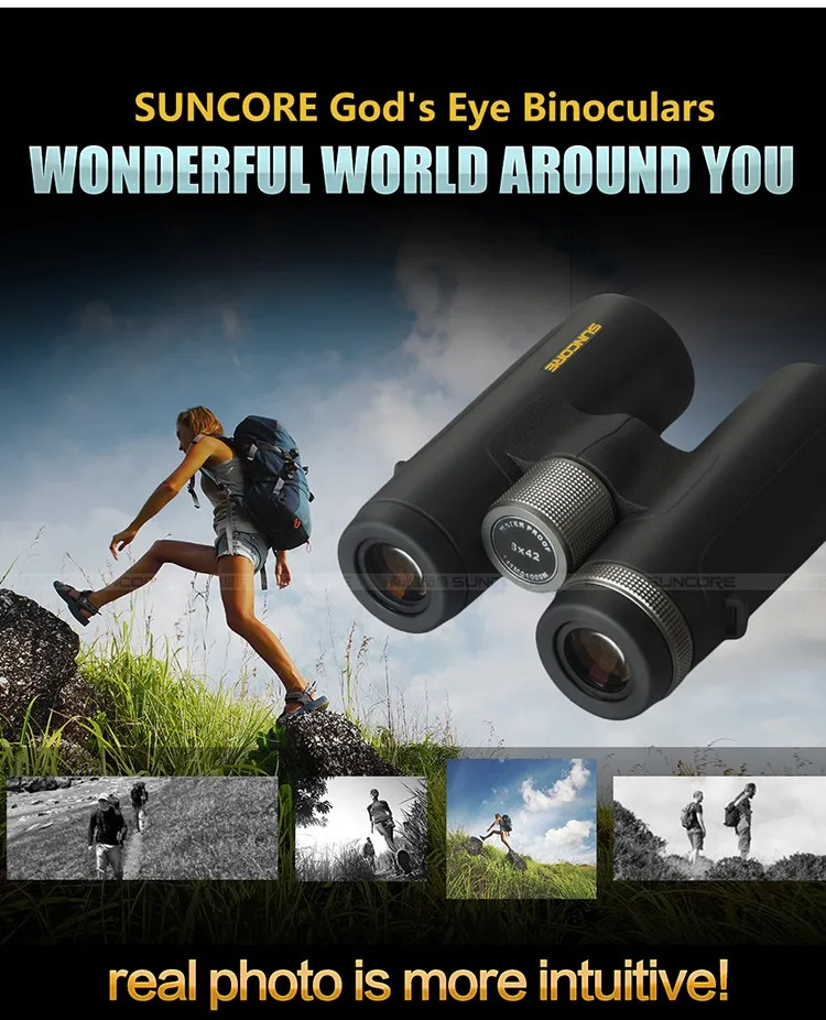 telescópio ultra-dispersão de montanhismo turismo ao ar livre