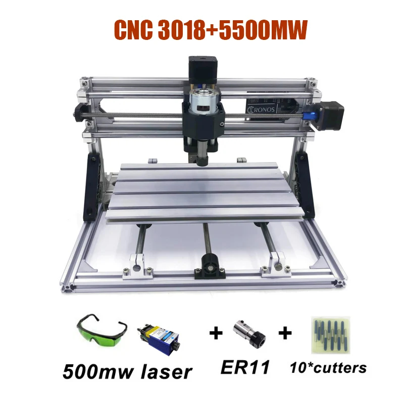 

Better Quality Blue lasers New DIY CNC3018 PRO With GRBL Software mini laser engraver 500MW/2500MW/5500MW/15W Lasers