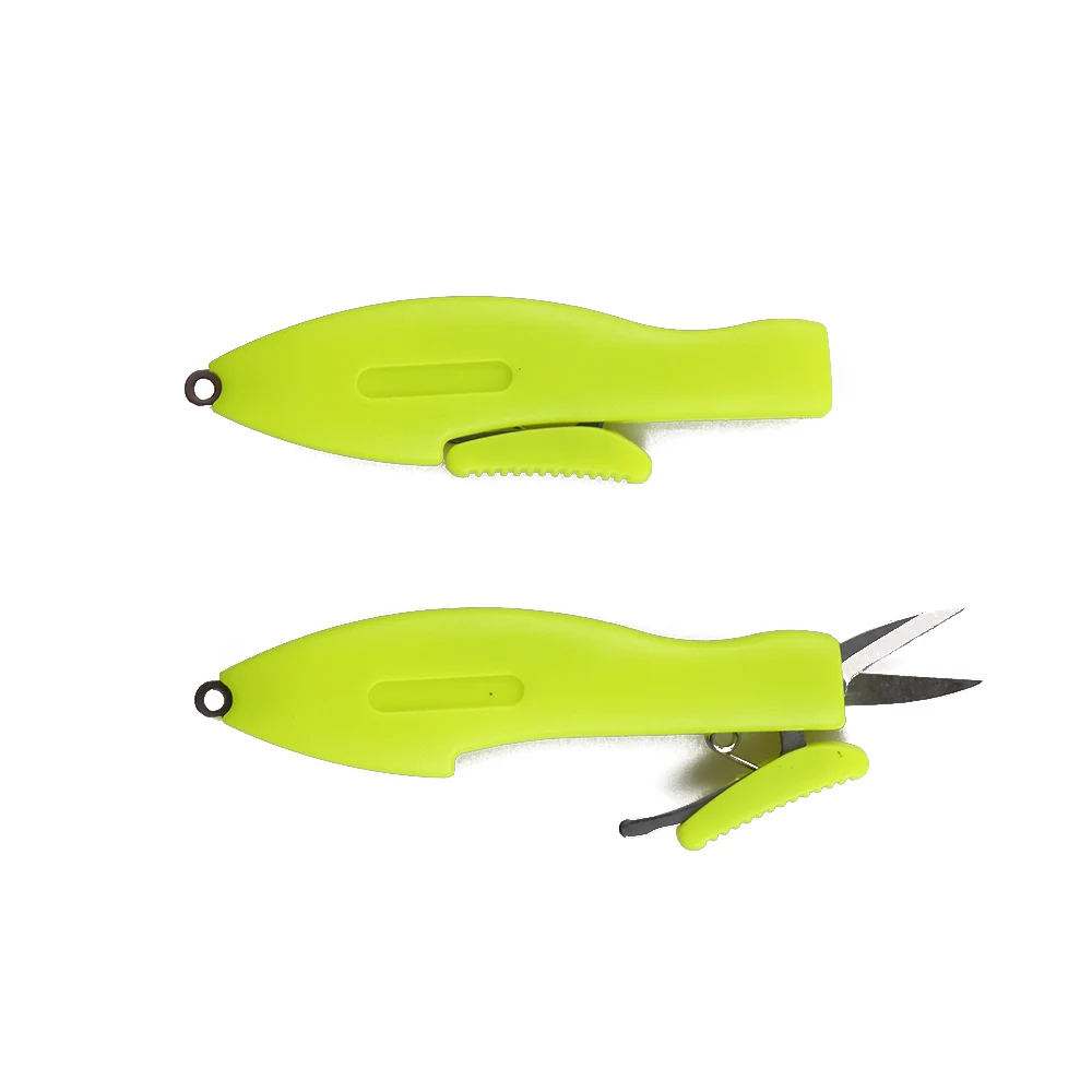 

Retractable Stainless Steel Blade Plastic Handle Fishing Line Cutter Cutting Scissors ClipperTool Clipper Snips PliersTool