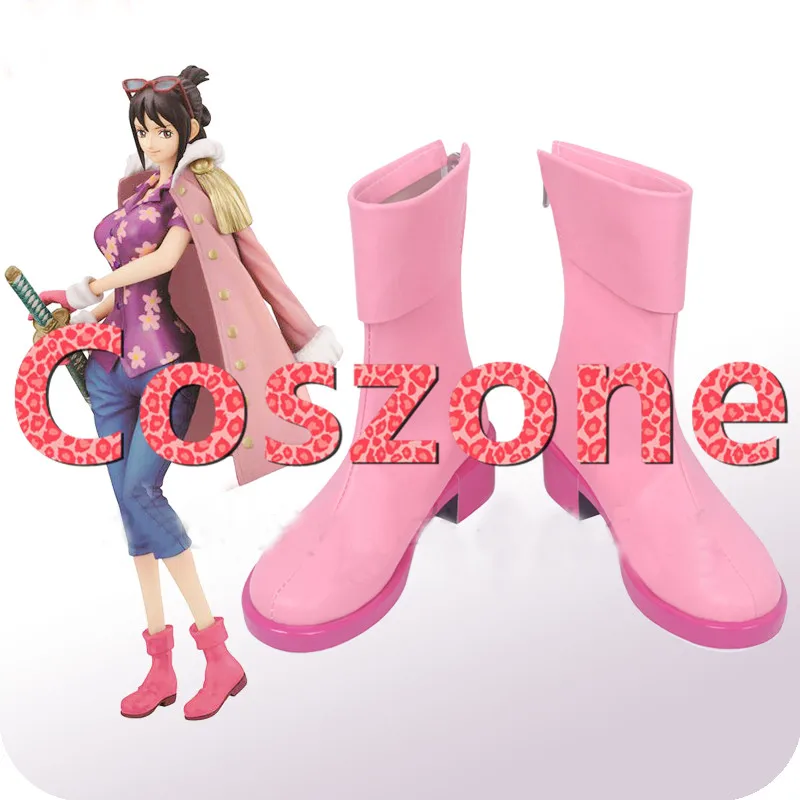 One Piece Tashigi  Cosplay Shoes  (2)