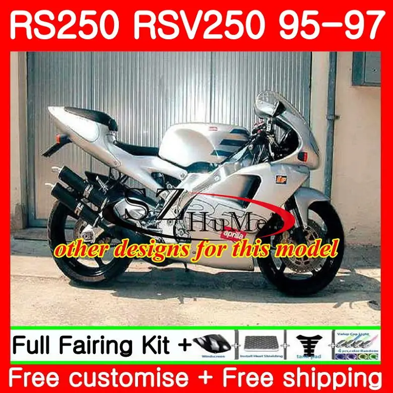 Корпус для Aprilia RS 250 RSV250 RS250 95 96 97 body 85SH3 глянцевый черный RS250R RSV RR 1995 1996 1997