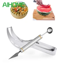 Инструмент для вырезания фруктов и выкапывания ложка-шарик металлическая ложка для арбуза для копания шарикового Ножа Резак для фруктов и овощей