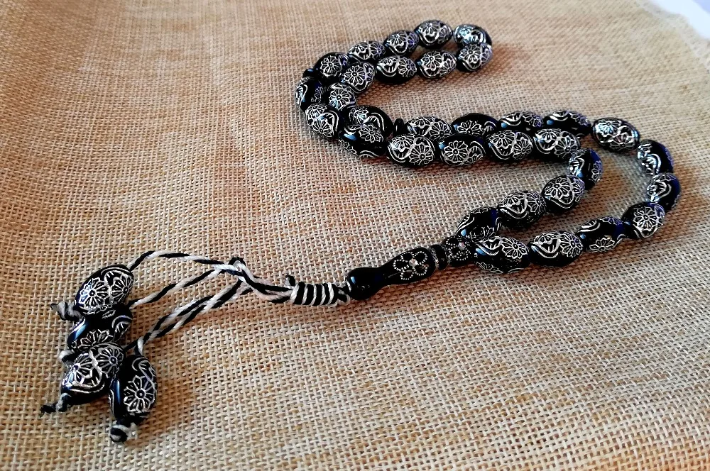 Мусульманский подарок 33 tasbih misbaha taspeeh masbaha tesbih Молитвенные Четки из бусин ислам