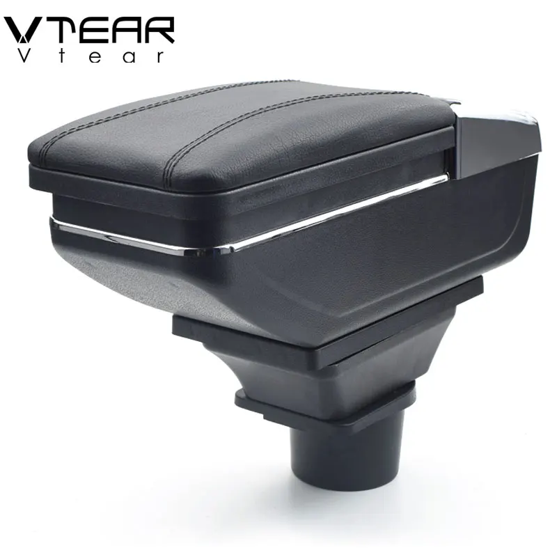 Поворотный подлокотник Vtear для Geely gc6/gc 6 из кожи коробка хранения консоли
