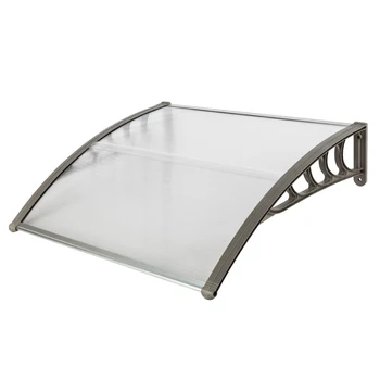 

HT-100 x 100 Household Application Door & Window Rain Cover Eaves Gray