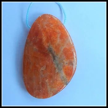 

Natural Rhodonite Pendant Bead,Charms Women Jewelry Gift Gem Customized,47x30x8mm,19.35g