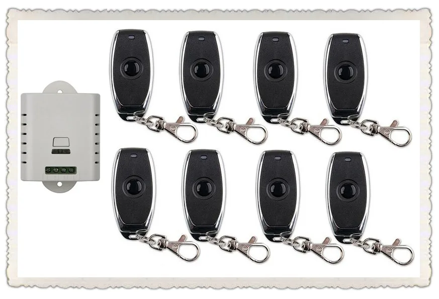 AC85V 110V 120V 220V 250V 1CH Wireless переключатель системы дистанционного управления 1pcs Receiver +