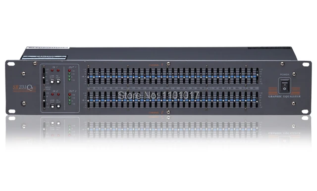 DIB SR 231Q Dual 31 Band Equalizer HIFI EXQUIS Stage