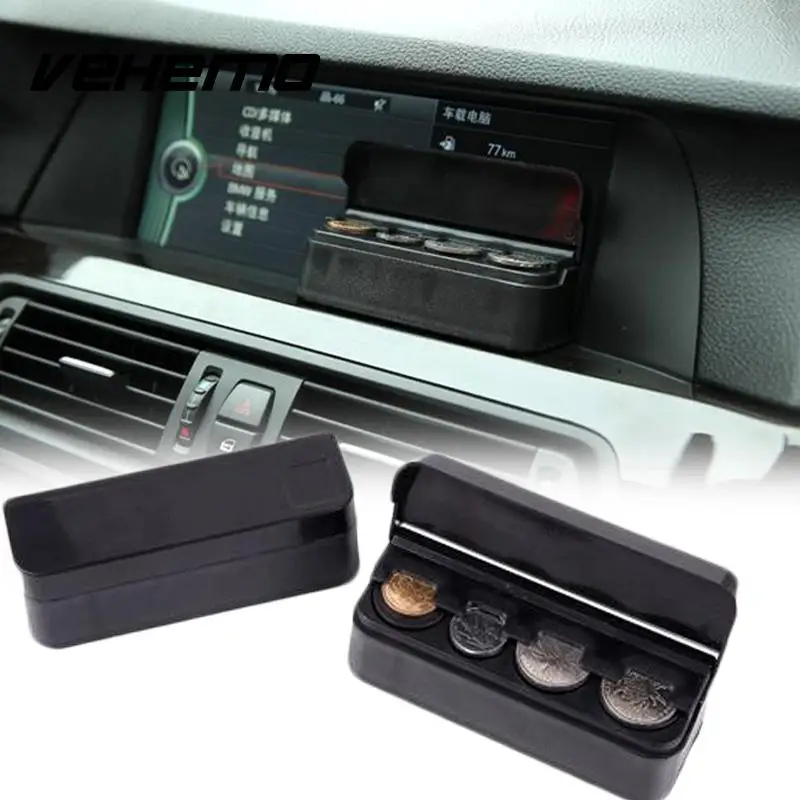 

Vehemo Home Car Taxi Coin Storage Case Holder Piggy Bank Storage Box Organizer