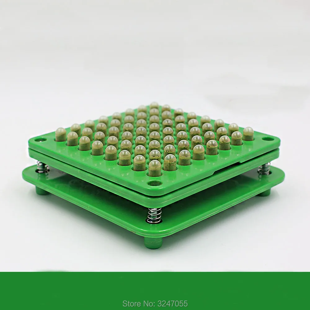 1Set/Lot 64Holes Empty Capsule Filling Machine, DIY Plastic Medicine