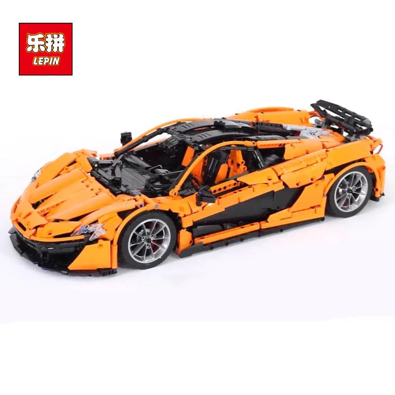 

Lepin 20087 Technic MOC-10915 McLaren P1 Hypercar 1:8 Racing Car Set Compatible Legoing Model Building Kit Blocks Bricks Boy Toy