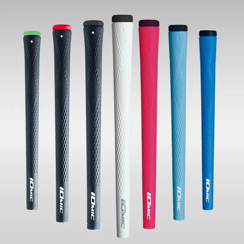 2017 جديد IOMIC مثبت تطور 2.3 مقابض لعبة الغولف l المطاط مقابض لعبة الغولف 7 ألوان اختيار 10 قطعة شحن مجاني