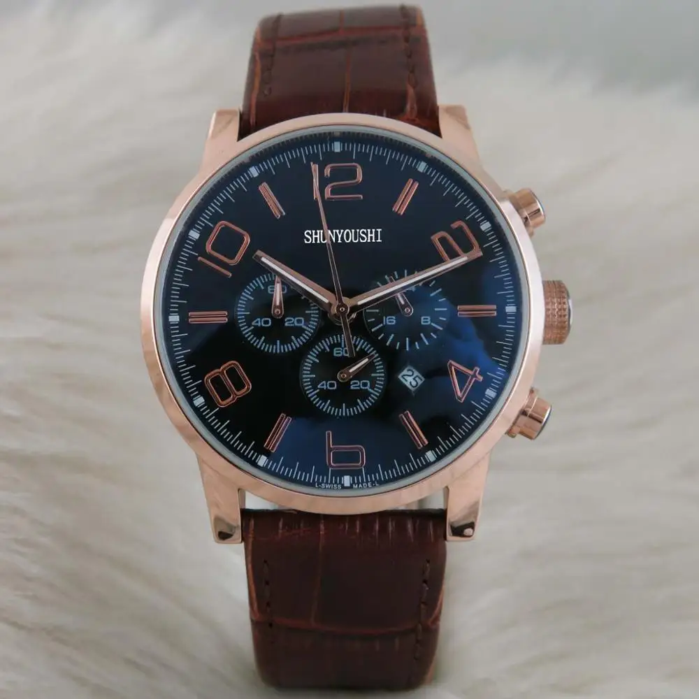 

A05177 Mens Watches Top Brand Runway Luxury European Design Quartz Wristwatches