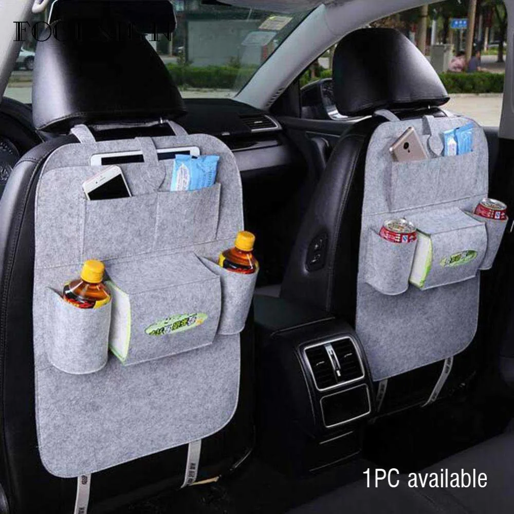 Новая Автомобильная сумка-Органайзер для хранения, универсальная сумка на заднее сиденье, подвесной органайзер, карманы, защита на заднее сиденье автомобиля, автомобильные аксессуары