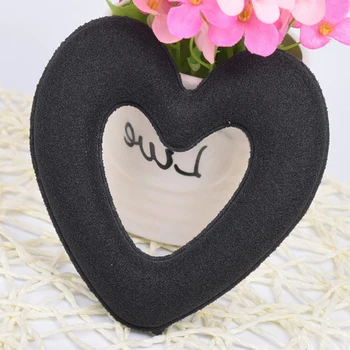 

1PC Hot Sale Lovely Heart Shaped Hair Curlers Sponge Rollers Hair Style Tool Women Quick Messy Bun Headwear